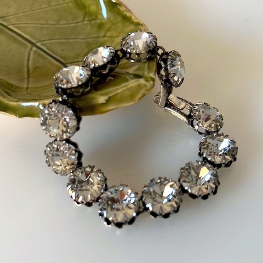 Elegant Silver Crystal Bracelet. Stella & Dot.
